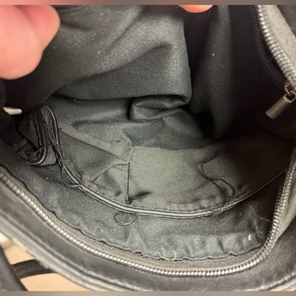 Black Studded Shoulder Bag - Picture 12 of 12